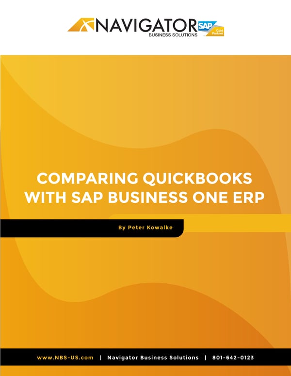 QuickBooks vs. SAP Business One ERP